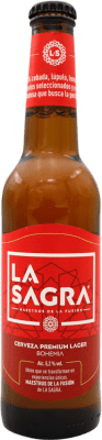 Envio grátis | Cerveja La Sagra Bohemia Espanha Garrafa Terço 33 cl