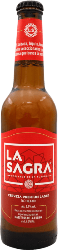 Free Shipping | Beer La Sagra Bohemia Spain One-Third Bottle 33 cl