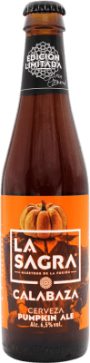 Kostenloser Versand | Bier La Sagra Calabaza Spanien Drittel-Liter-Flasche 33 cl