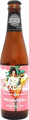 Free Shipping | Beer La Sagra Primavera IPA — India Pale Ale Spain Third-Liter Bottle 33 cl