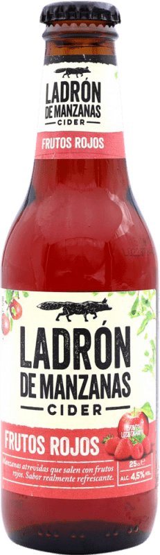 Envío gratis | Sidra Ladrón de Manzanas España Botellín 25 cl Frutos Rojos