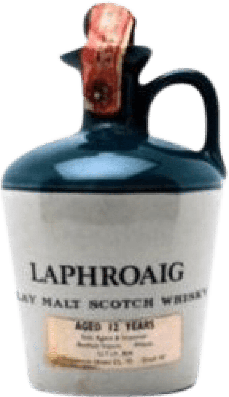 Envoi gratuit | Single Malt Whisky Laphroaig Decanter Royaume-Uni 12 Ans 70 cl