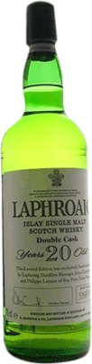 威士忌单一麦芽威士忌 Laphroaig Double Cask 收藏家标本 20 岁 70 cl