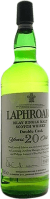 威士忌单一麦芽威士忌 Laphroaig Double Cask 收藏家标本 20 岁 70 cl