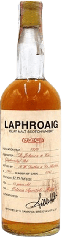 送料無料 | ウイスキーシングルモルト Mongiardino Samaroli From Laphroaig コレクターの標本 イギリス 14 年 70 cl