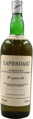 ウイスキーシングルモルト Laphroaig コレクターの標本 10 年 1 L