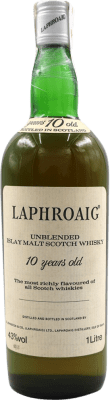 威士忌单一麦芽威士忌 Laphroaig 收藏家标本 10 岁 1 L