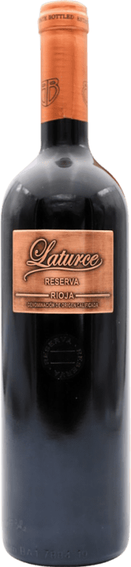 Бесплатная доставка | Красное вино Laturce Резерв D.O.Ca. Rioja Испания 75 cl