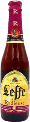 Envio grátis | Cerveja Leffe Radieuse Bélgica Garrafa Terço 33 cl