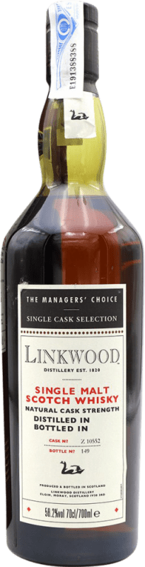 Free Shipping | Whisky Single Malt Linkwood The Managers' Choice United Kingdom 70 cl