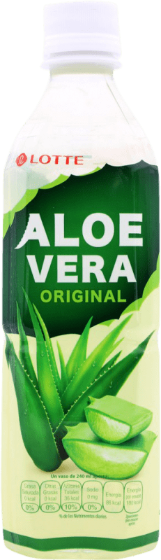 Spedizione Gratuita | Bibite e Mixer Lotte Aloe Vera Repubblica Coreana Bottiglia Medium 50 cl