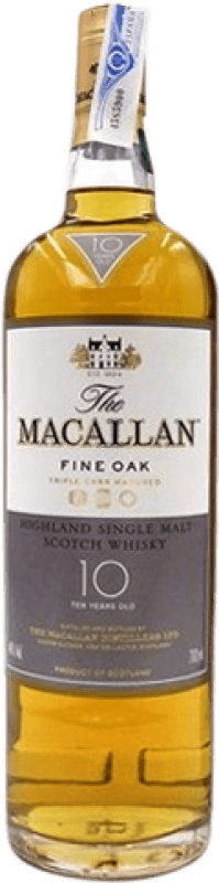 Envoi gratuit | Single Malt Whisky Macallan Fine Oak Royaume-Uni 10 Ans 70 cl