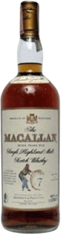 Free Shipping | Whisky Single Malt Macallan Giovinetti Collector's Specimen United Kingdom 7 Years 1 L