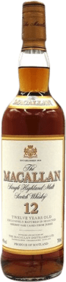 Single Malt Whisky Macallan Sherry Oak Old Label 12 Ans 70 cl