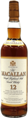 Whisky Single Malt Macallan Old Label Sherry Oak Cask — Botte di Rovere 12 Anni 70 cl Esemplare da Collezione Non Idoneo al Consumo