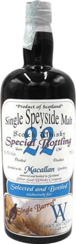 Free Shipping | Whisky Single Malt Macallan Silver Seal Collector's Specimen United Kingdom 22 Years 70 cl