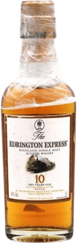 送料無料 | ウイスキーシングルモルト Macallan The Edrington Express コレクターの標本 イギリス 10 年 ミニチュアボトル 5 cl