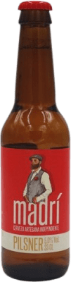 Bier Madrí Drittel-Liter-Flasche 33 cl