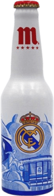 ビール Mahou Real Madrid Santiago Bernabéu 1/3ボトル 33 cl