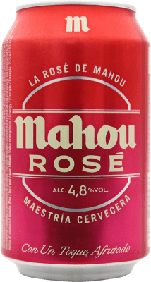 Beer Mahou Rosé Can 33 cl