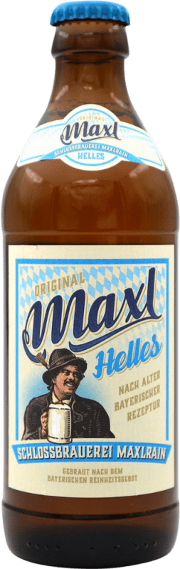 Kostenloser Versand | Bier Maxl Hell Deutschland Drittelliterflasche 33 cl