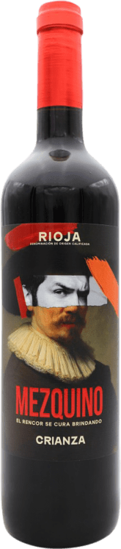 Free Shipping | Red wine Mezquino Aged D.O.Ca. Rioja Spain 75 cl