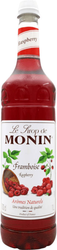 送料無料 | シュナップ Monin Sirope Frambuesa スペイン 1 L アルコールなし