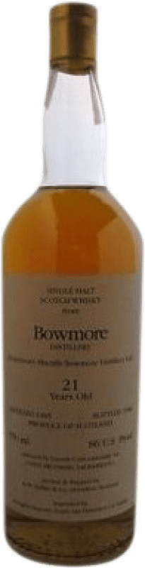 Envoi gratuit | Single Malt Whisky Morrison's Bowmore Corti Brothers Sacramento Spécimen de Collection Ecosse Royaume-Uni 21 Ans 70 cl