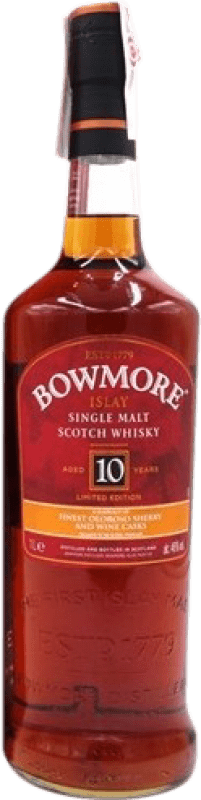 Envoi gratuit | Single Malt Whisky Morrison's Bowmore Inspired Devil's Cask Spécimen de Collection Ecosse Royaume-Uni 10 Ans 1 L