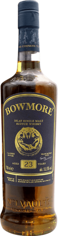 免费送货 | 威士忌单一麦芽威士忌 Morrison's Bowmore No Corners to Hide 苏格兰 英国 23 岁 70 cl