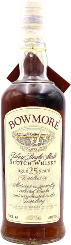 Envoi gratuit | Single Malt Whisky Morrison's Bowmore Spécimen de Collection Ecosse Royaume-Uni 25 Ans 70 cl