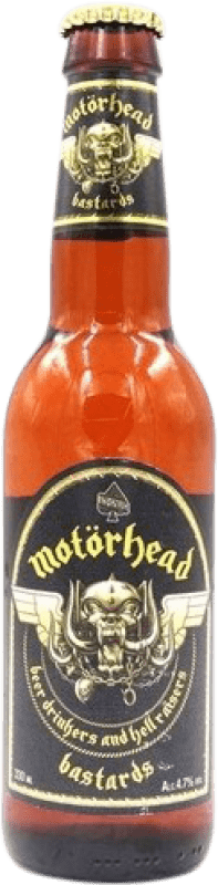 Kostenloser Versand | Bier Motörhead Bastards Schweden Drittel-Liter-Flasche 33 cl