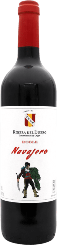 Free Shipping | Red wine Navajero Oak D.O. Ribera del Duero Spain 75 cl