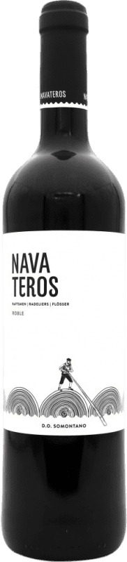 Free Shipping | Red wine Navateros Oak D.O. Somontano Spain 75 cl