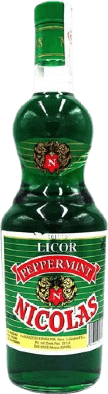Envio grátis | Schnapps Nicolas Espanha 1 L Peppermint — Hortelã-Pimenta