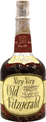 Whisky Bourbon Old Fitzgerald Very Very Ejemplar Coleccionista 12 Años 70 cl