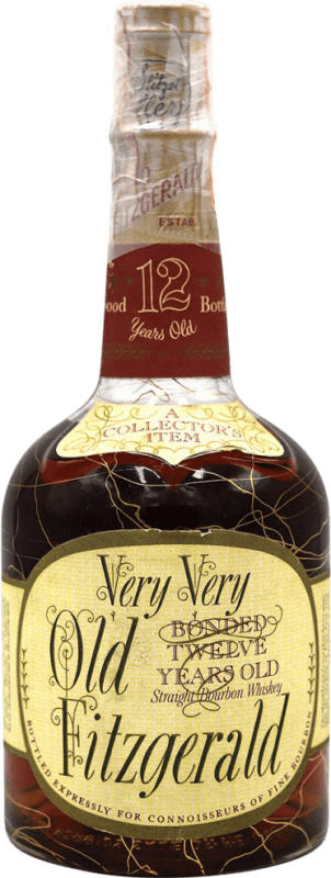 Free Shipping | Whisky Bourbon Old Fitzgerald Very Very Collector's Specimen United States 12 Years 70 cl