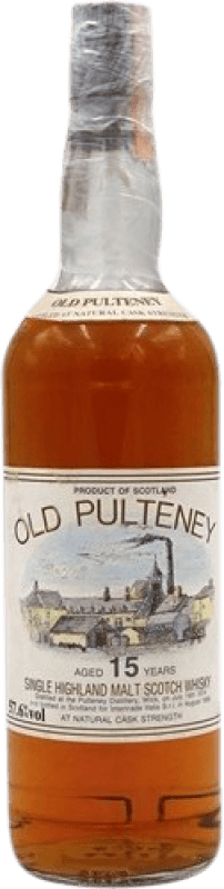 Envoi gratuit | Single Malt Whisky Old Pulteney Spécimen de Collection Royaume-Uni 15 Ans 70 cl