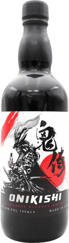 Envoi gratuit | Blended Whisky Onikishi Japon 70 cl