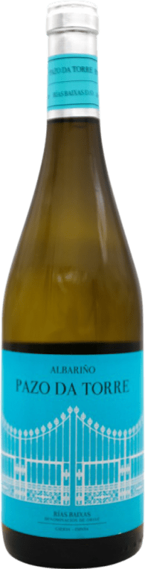 Envío gratis | Vino blanco Pazo da Torre D.O. Rías Baixas España Albariño 75 cl