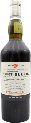 威士忌单一麦芽威士忌 Port Ellen 9th Release 30 岁 70 cl