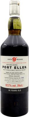 威士忌单一麦芽威士忌 Port Ellen 9th Release 30 岁 70 cl