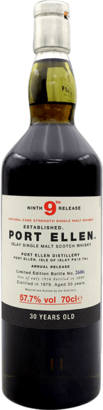 Envio grátis | Whisky Single Malt Port Ellen 9th Release Reino Unido 30 Anos 70 cl