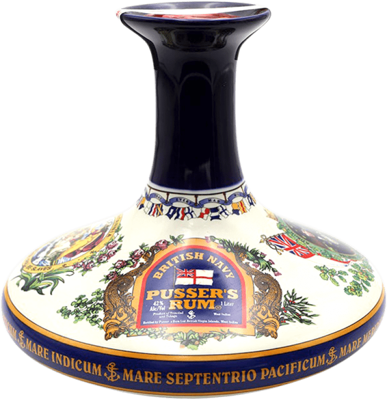 免费送货 | 朗姆酒 Pusser's Rum Lord Nelson Cerámica 圭亚那 1 L