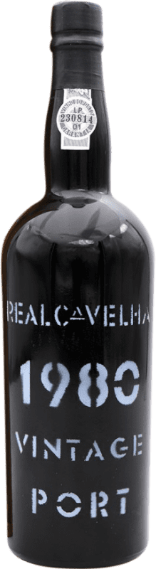 Бесплатная доставка | Крепленое вино Real Companhia Velha Vintage Port 1980 I.G. Porto Португалия 75 cl