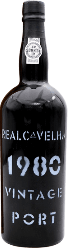 Бесплатная доставка | Крепленое вино Real Companhia Velha Vintage Port 1980 I.G. Porto Португалия 75 cl