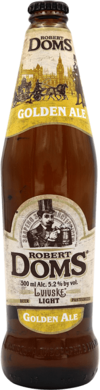 Free Shipping | Beer Robert Doms Golden Ale Austria Medium Bottle 50 cl