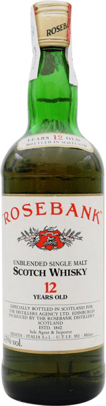 送料無料 | ウイスキーシングルモルト Rosebank コレクターの標本 イギリス 12 年 70 cl