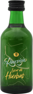 Licor de ervas Ruavieja Garrafa Miniatura 5 cl