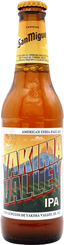 送料無料 | ビール San Miguel IPA Yakima Valley スペイン 3分の1リットルのボトル 33 cl